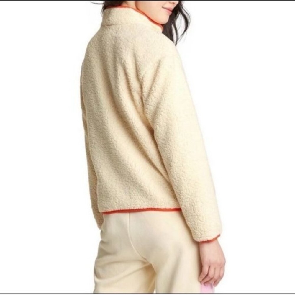 NWT Lego Collection X Target Women’s Contrast Pocket Sherpa Jacket Size XS - Picture 2 of 15